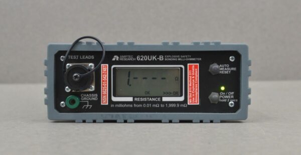 Amptec Research 620UK-B Explosive Safety Bonding Milli-Ohmmeter W/ PG-401 Leads