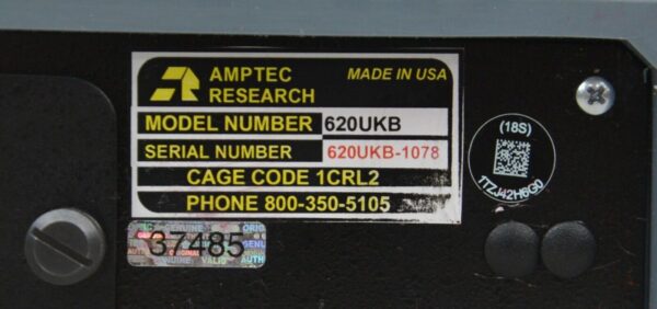 Amptec Research 620UK-B Explosive Safety Bonding Milli-Ohmmeter W/ PG-401 Leads