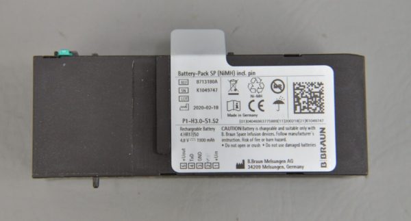 B. Braun Infusomat Space Pump Type 8713052U Without Power Supply