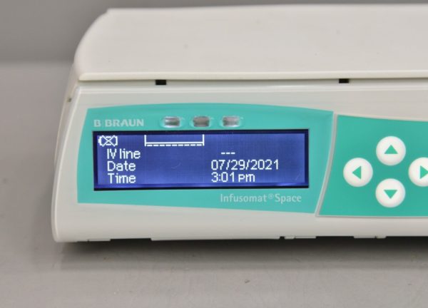 B. Braun Infusomat Space Pump Type 8713052U Without Power Supply