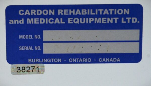 Cardon Rehab Adjustable Height Mat Treatment Table Bariatric 84"x60" 1000lbs