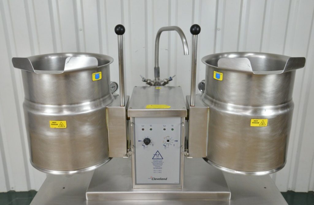 Cleveland TKET6T Twin 6 Gallon Manual Tilt Electric Steam Kettle 2013