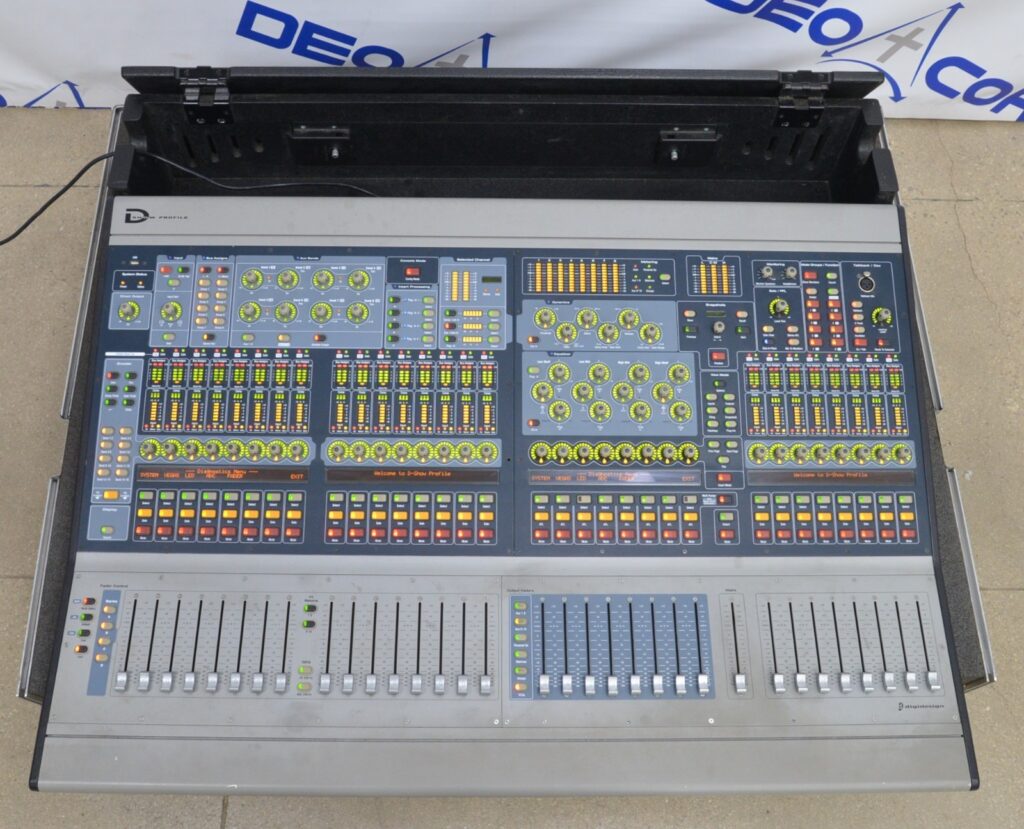 Digidesign Mix Digidesign D-Show Profile Digital Console Mix Rack System W/ Case ...