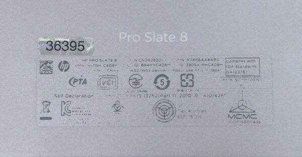 EchoNous Uscan Sector Probe R003992 W/ HP Pro Slate 8 Tablet & Cart