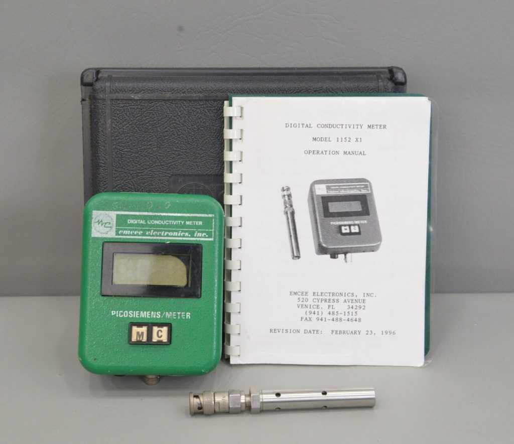 Emcee 1152 Digital Conductivity Meter with Probe Rhino Trade LLC