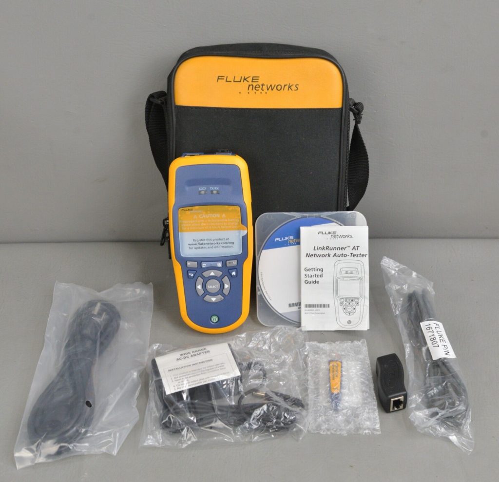 Fluke Networks LinkRunner LRAT2000 Network Testing Device Rhino