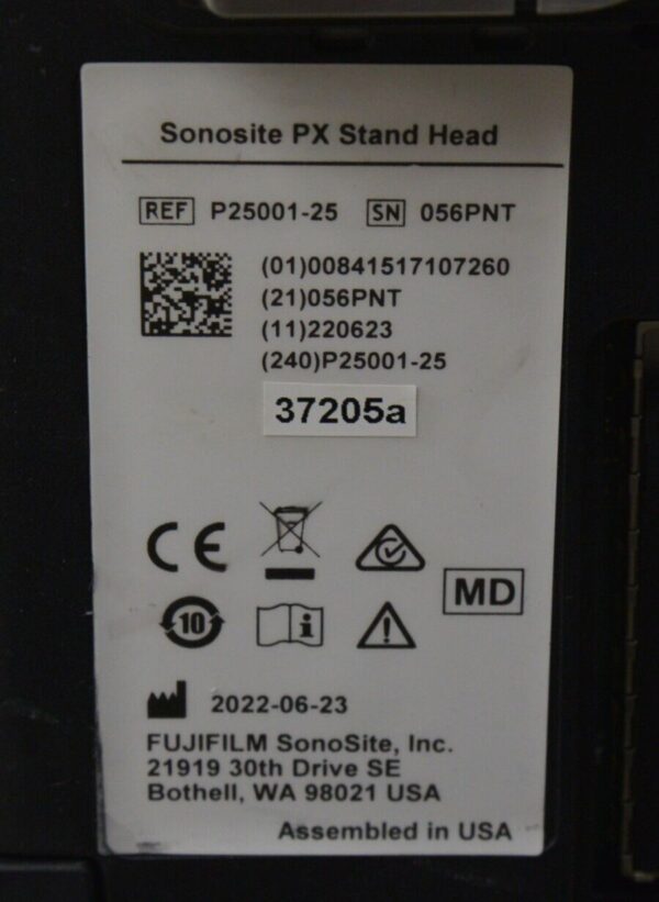 Fujifilm Sonosite PX Stand Head P25001-25 2022