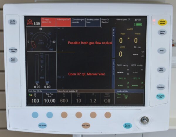 GE Datex Ohmeda S/5 Avance Anesthesia Machine1009-9002-000