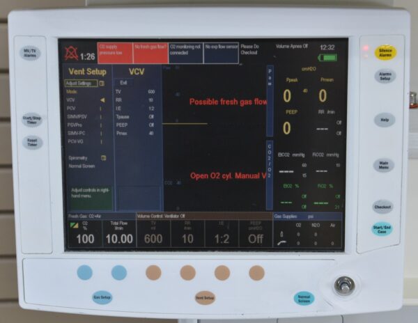GE Datex Ohmeda S/5 Avance Anesthesia Machine1009-9002-000