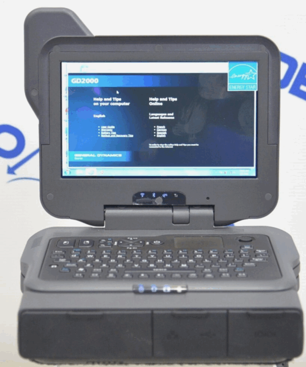 General Dynamics GD2000 Rugged Military Laptop