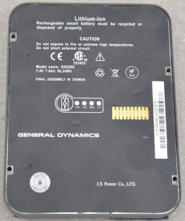 General Dynamics GD2000 Rugged Military Laptop