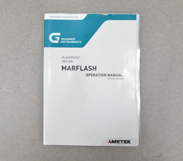 Grabner Instruments MARFLASH 421-000-00 Flash Point Tester W/ Case & Accessories