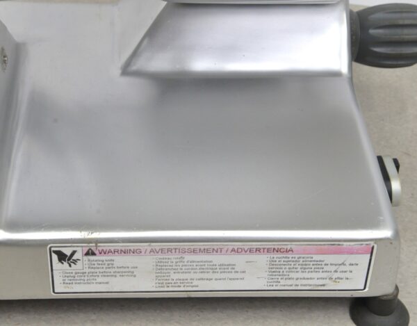 Hobart EDGE12-11 12" Electric Manual Deli Meat Slicer 115V 1/2HP