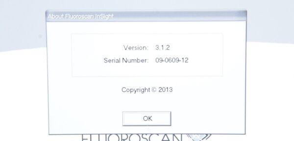 Hologic Fluoroscan InSight 2 C-Arm X-Ray System 2009 W/ Wireless Footswitch