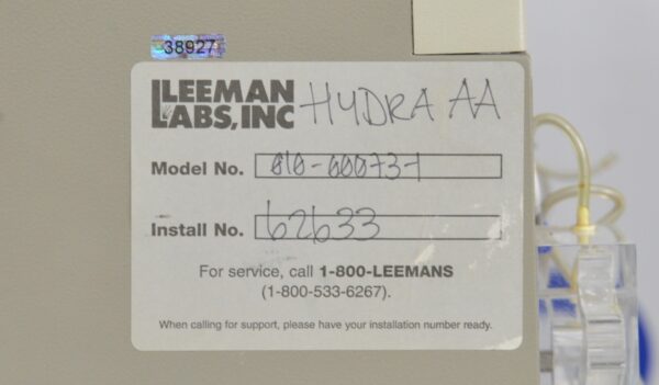 Leeman Labs Hydra AA Automated Mercury Analyzer System W/ Accessories