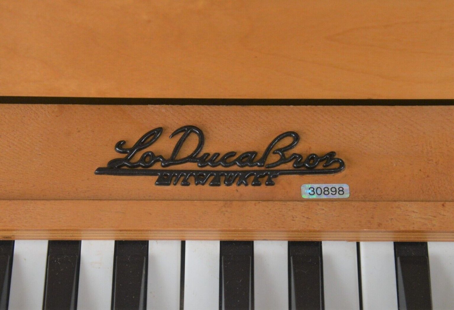 LoDuca Bros Milwaukee Folding Portable 49 Key Foot Pump Harmonium Reed