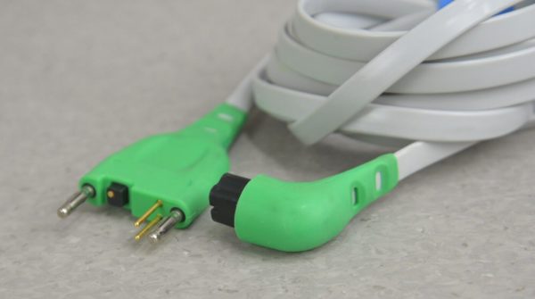 Lot of 2 Intuitive Da Vinci 430068-11 SP Shielded Monopolar Cautery Cord