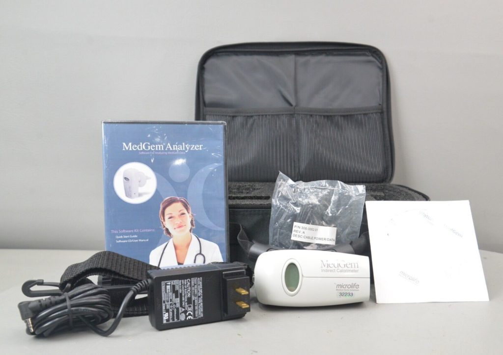 Microlife MedGem Indirect Calorimeter Metabolic Tester Rhino Trade LLC