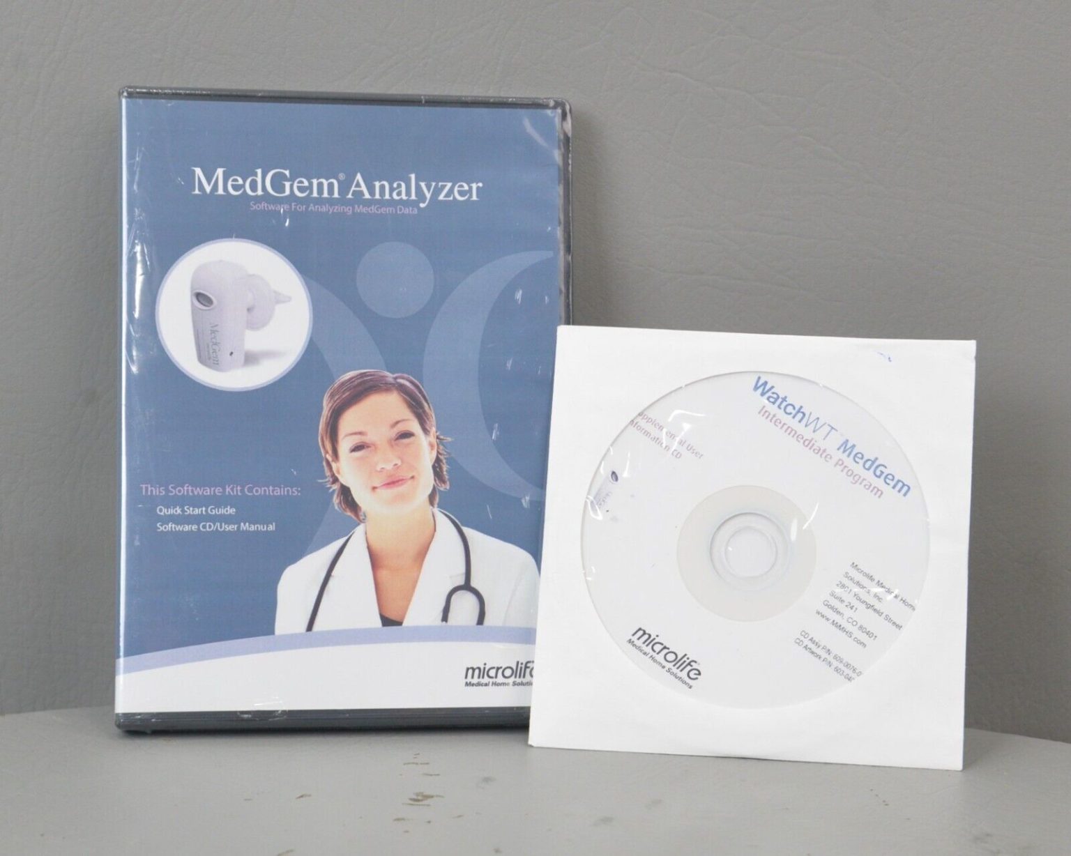 Microlife MedGem Indirect Calorimeter Metabolic Tester Rhino Trade LLC
