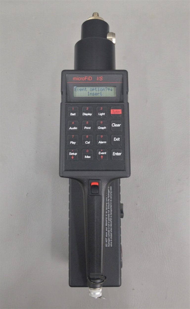 New Photovac MicroFID I/S Portable Flame Ionization Detector System