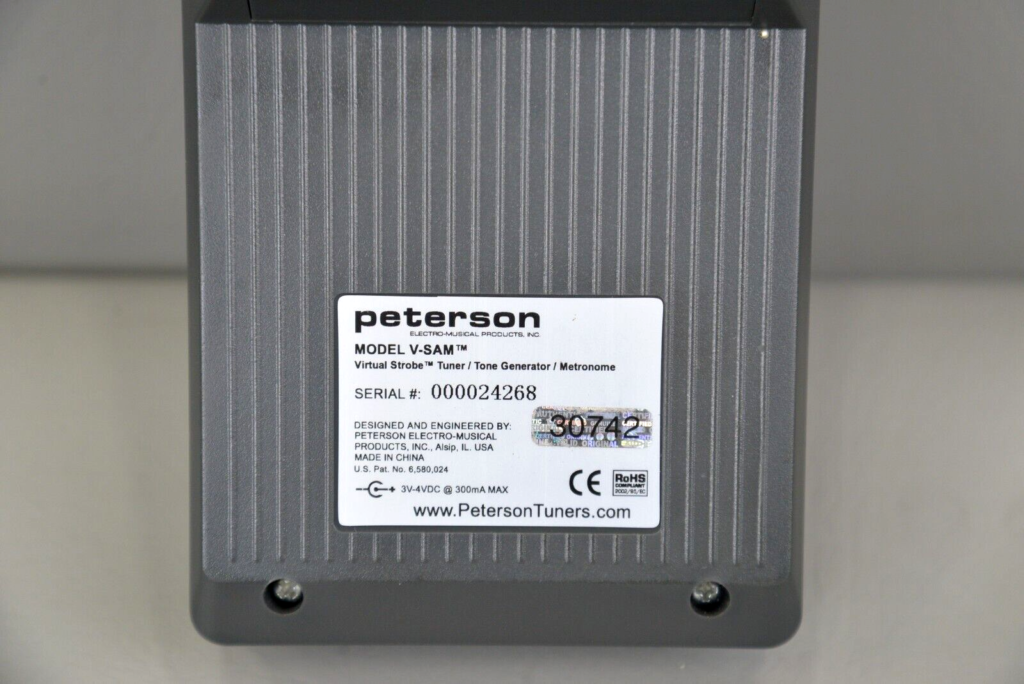 Peterson Virtual Strobe Tuner Model VSAM Tone Rhythm Generator