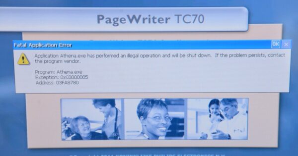Philips PageWriter TC70 Diagnostic ECG System W/ Batteries