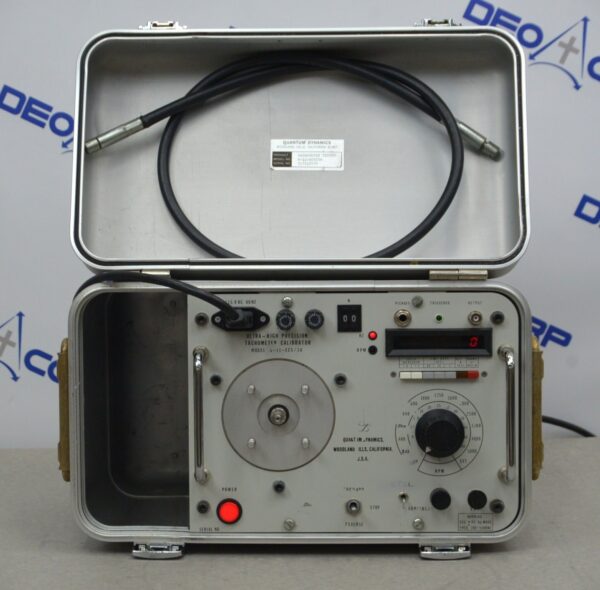 Quantum Dynamics N11ECS/3A Aircraft Tachometer Calibration System w/ Accessories