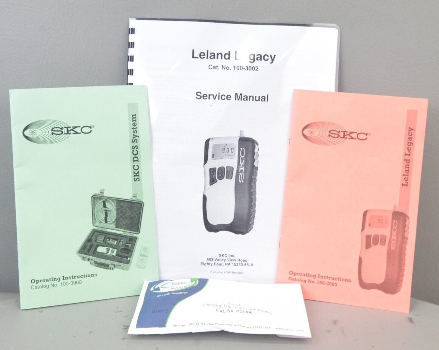 SKC Leland Legacy Vacuum Air Sampling Pumps DCS Deploy Canister Sampler