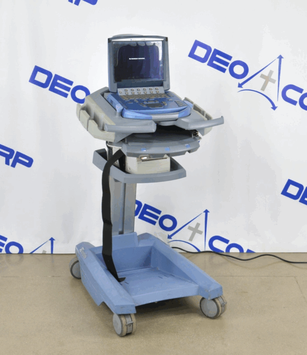 SonoSite MicroMaxx Portable Ultrasound System W/ Triple Transducer Connector & Rolling Cart