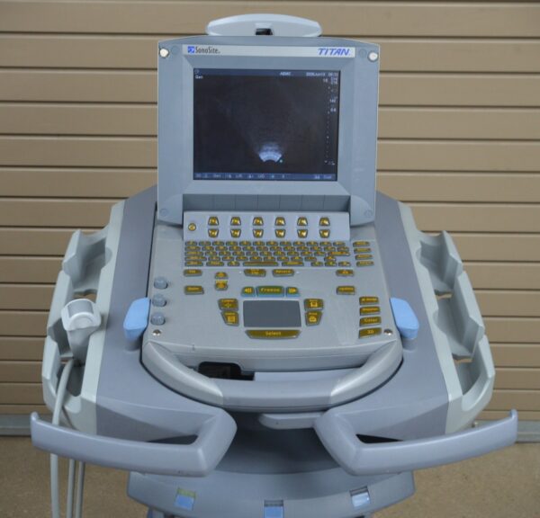 SonoSite Titan High-Resolution Ultrasound System W/ C15/4-2 MHz Transducer Prob & Cart