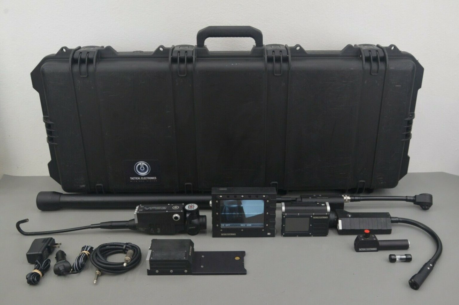 Tactical Electronics Wireless Video / Camera Fiber Optic System
