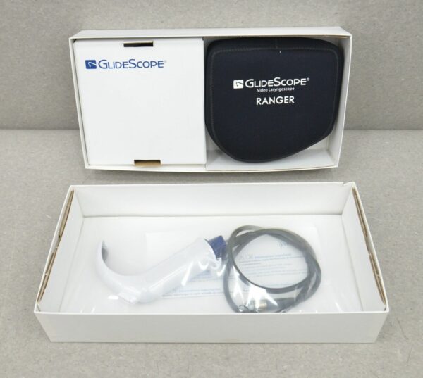 Verathon GlideScope Ranger Video Laryngoscope 0570-0186 W/ Blade 0574-0018 & Baton 3-4