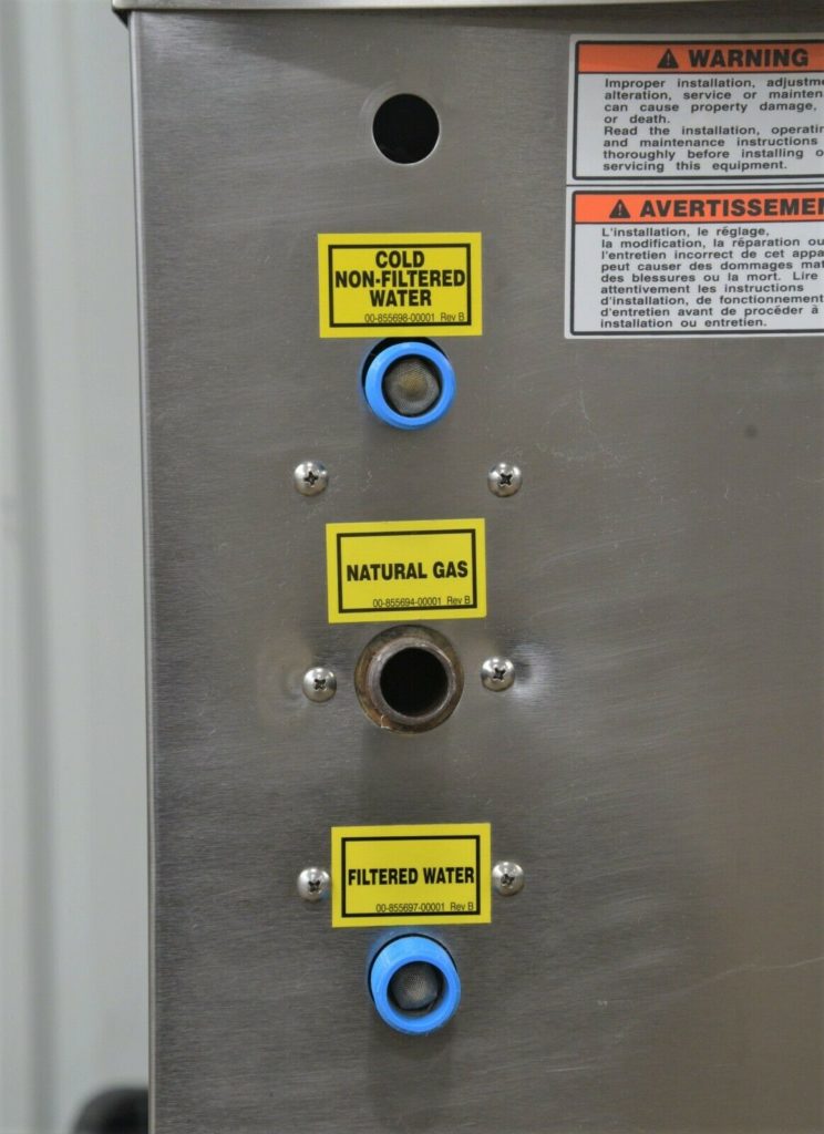 Vulcan C24GA10 Natural Gas Two Compartment 10 Pan Convection Steamer