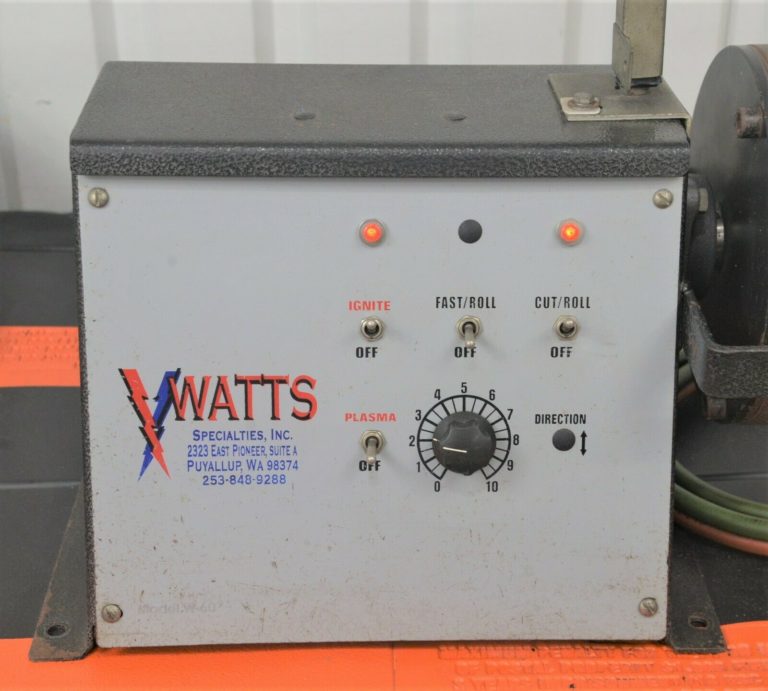 Watts W-60-20 Small Straight Pipe Cutter & Beveler Cutting Machine w