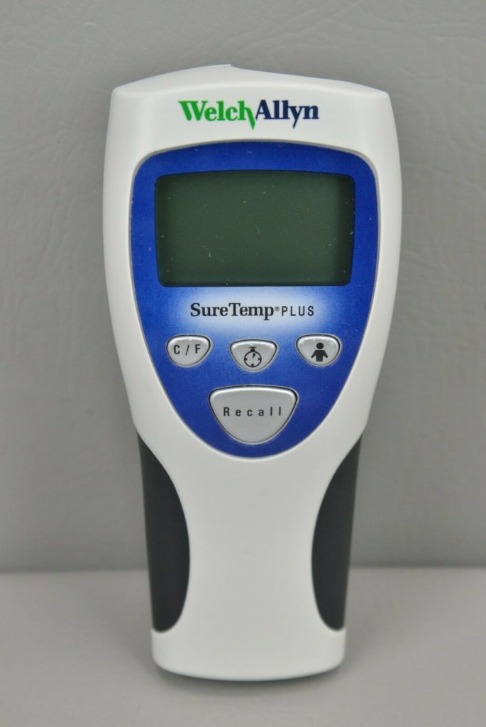 Welch Allyn Model 692 SureTemp Plus Thermometer w/ Oral & Rectal Probes