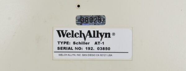 Welch Allyn Schiller AT-1 ECG/EKG Cardiograph Printer W/ 10 Lead Cable