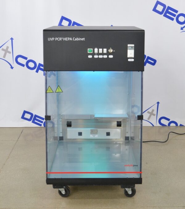 Analytik Jena UVP PCR3 HEPA Workstation Cabinet 95-0434-01