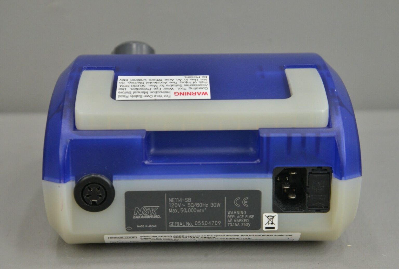 Brasseler NSK Z500 High Performance Dental Motor NE114SB w/ UM50CM