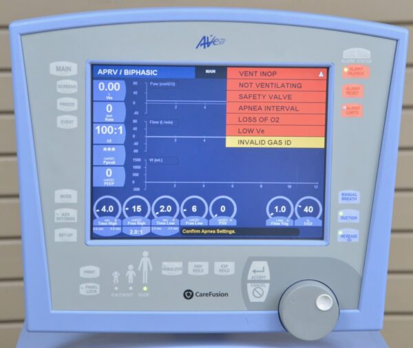 Carefusion Viasys Avea Ventilator 17212-00