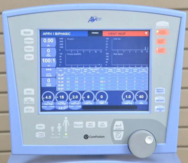 Carefusion Viasys Avea Ventilator 17212-00