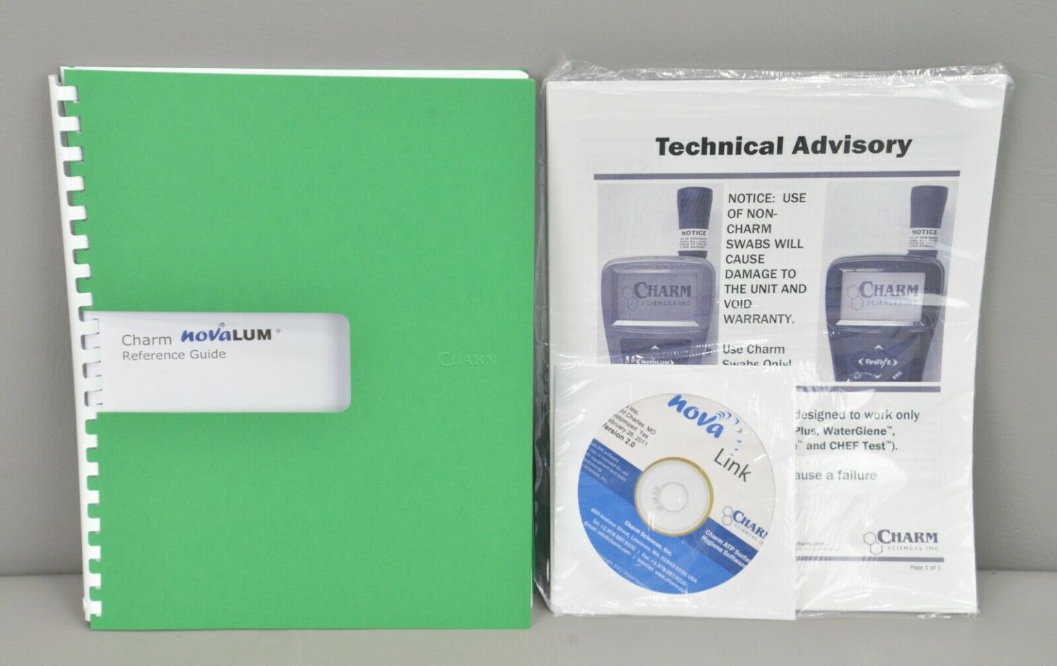 Charm Sciences NovaLUM Pocket Swab Luminometer Detection System Rhino