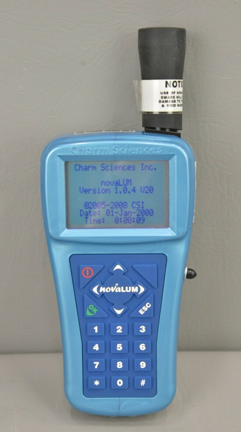 Charm Sciences NovaLUM Pocket Swab Luminometer Detection System Rhino