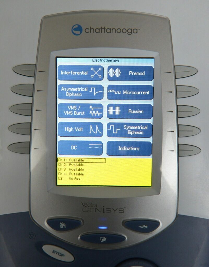 Chattanooga Vectra Genisys 2761 4Channel Electrotherapy Combination