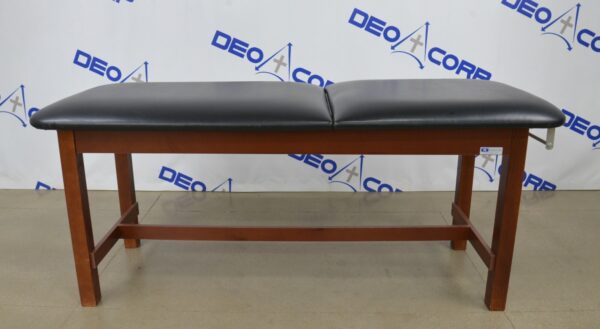 Clinton Industries 1010 Series Treatment Table W/ Adjustable Back & H-Brace