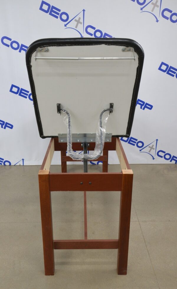 Clinton Industries 1010 Series Treatment Table W/ Adjustable Back & H-Brace
