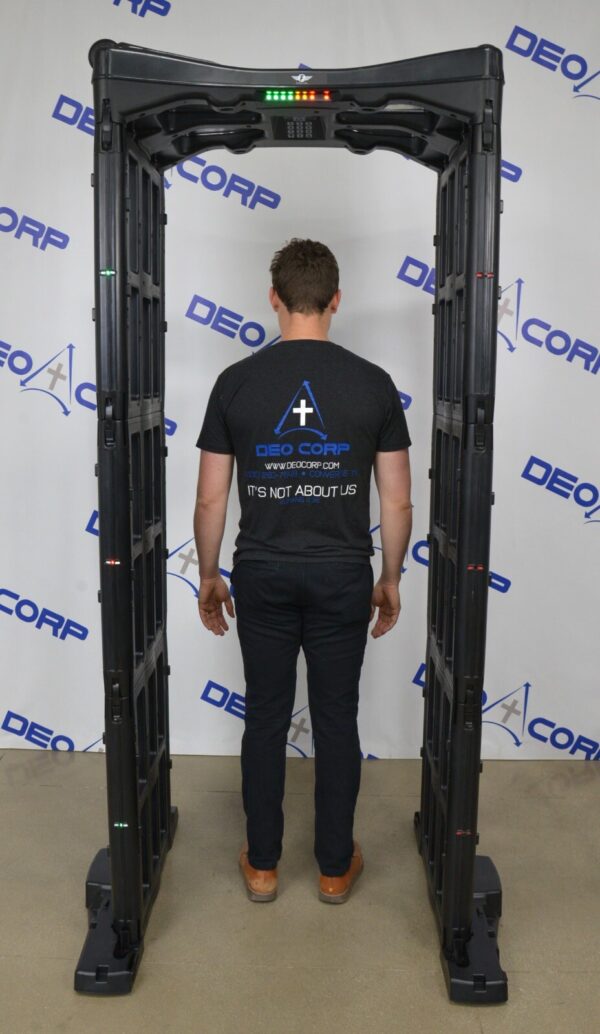 Fisher Research Labs M-Scope Portable Walk-Through Metal Detector
