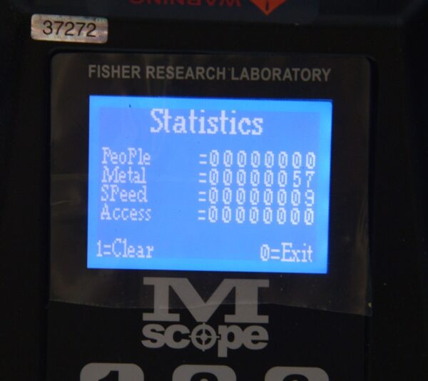 Fisher Research Labs M-Scope Portable Walk-Through Metal Detector