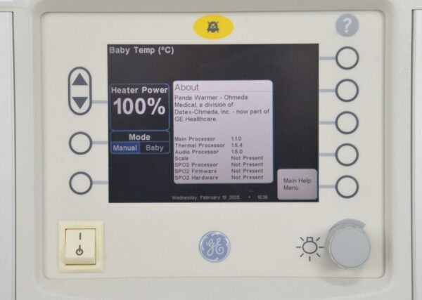 GE Healthcare Panda Ires Bedded Baby Warmer