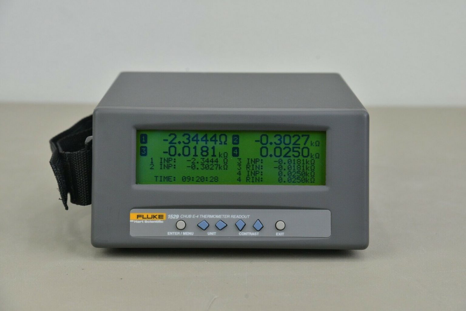 Hart Scientific Fluke 1529-R Chub-E4 Thermometer Readout (22257 H22