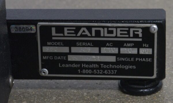 Leander 950 Elevation Motorized Flexion Distraction Chiropractic Table & 3 Drops